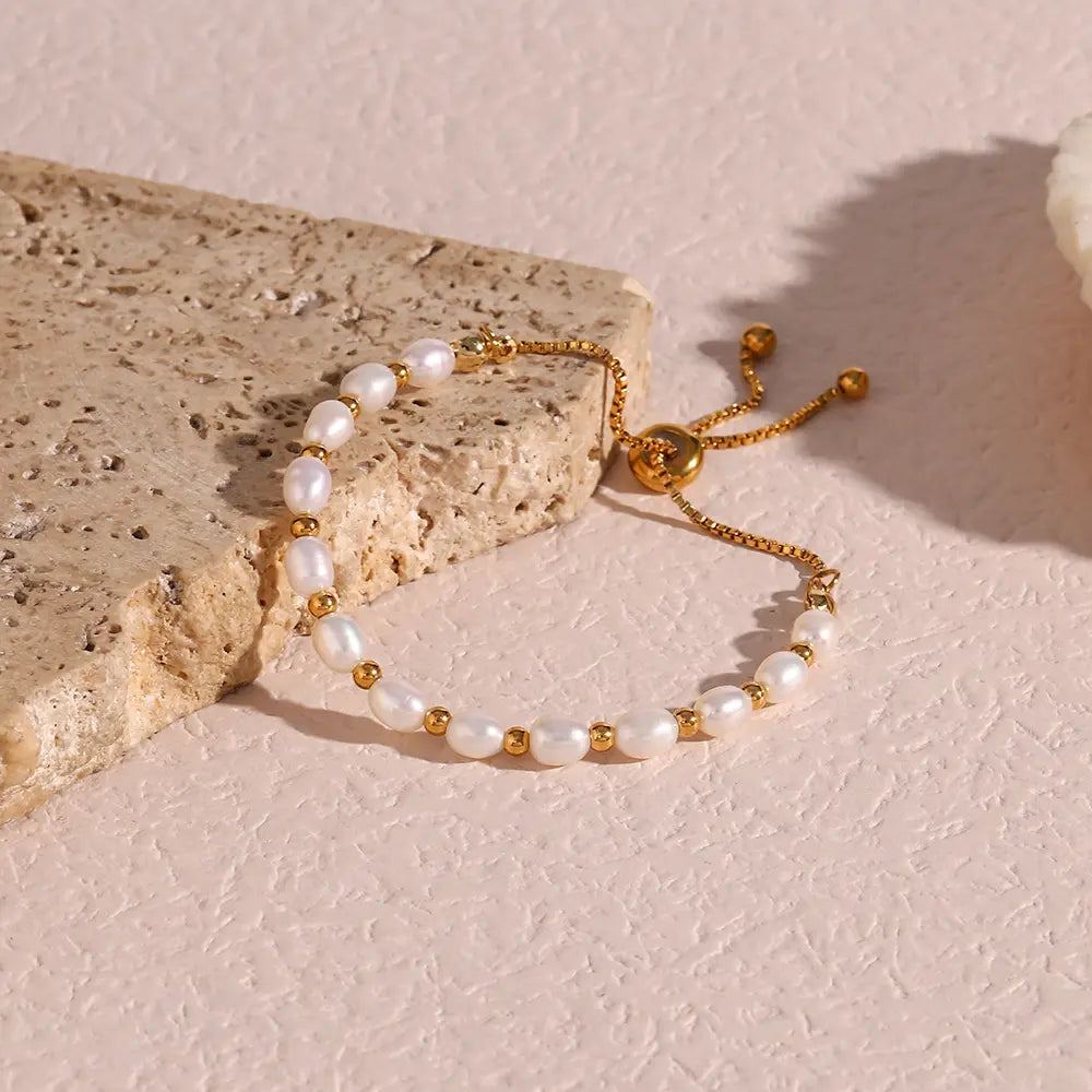 Vintage Natural Pearl Bracelet